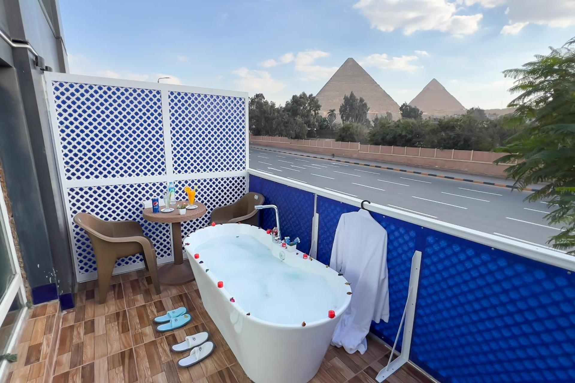 Turquoise Pyramids & Grand Egyptian museum view Hotel