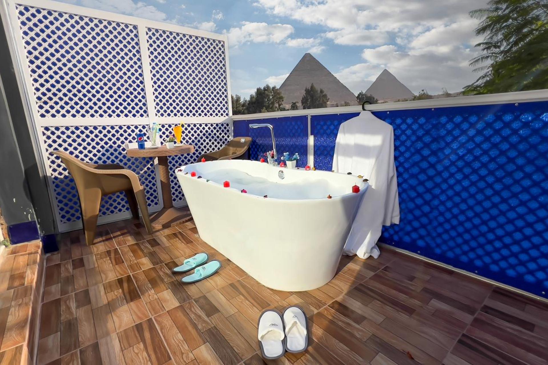 Turquoise Pyramids & Grand Egyptian museum view Hotel